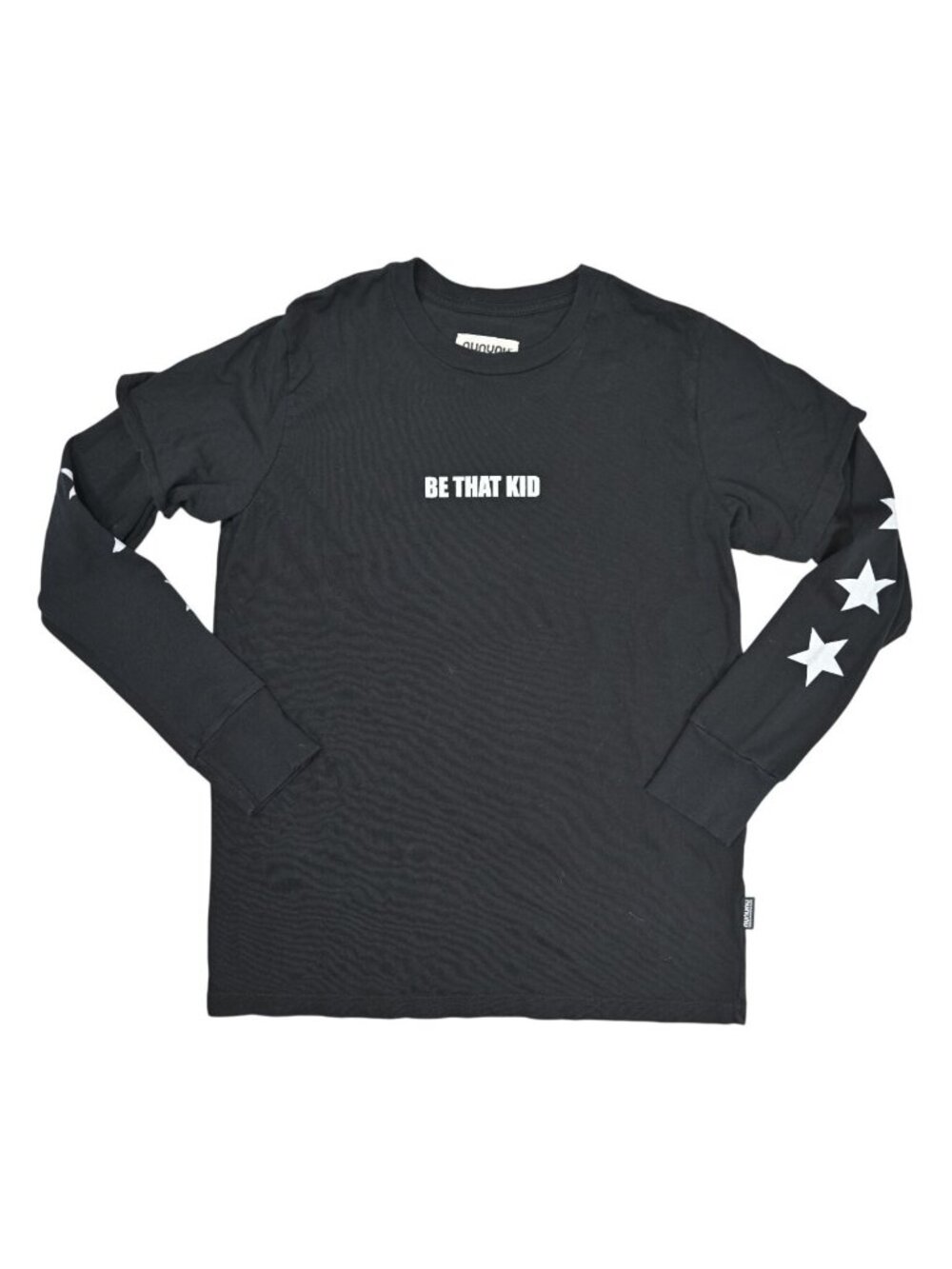 Nununu Be That Kid Top in Black
